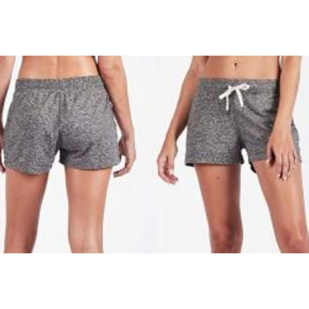 Vuori Halo Performance Shorts Grey Blue Heather DreamKnit Size S